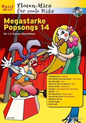 Megastarke Popsongs Band 14. Ausgabe mit CD,