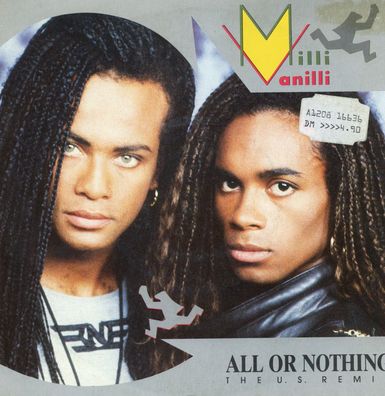 7" Milli Vanilli - All or nothing ( Remix )