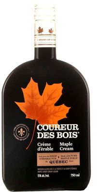 Coureur des Bois, Maple Cream, Whiskylikör mit Ahornsirup und Sahne, 750ml, 15% Vol.