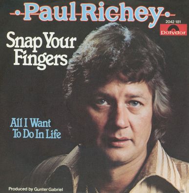 7" Paul Richey - Snap Your Fingers