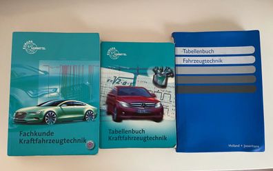 Fachkunde Kraftfahrzeugtechnik Tabellenbuch Fahrzeugtechnik Europa Lehrmittel