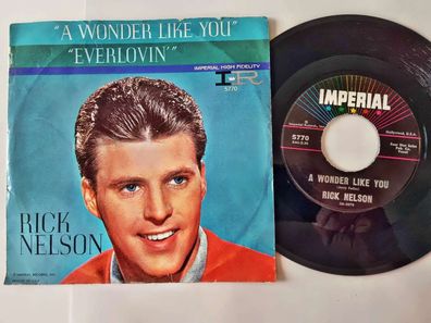 Rick Nelson - A wonder like you 7'' Vinyl US WITH COVER