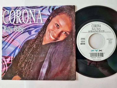Corona - Baby Baby 7'' Vinyl Germany