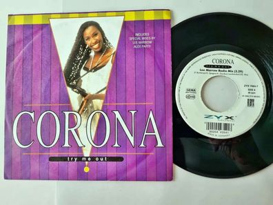 Corona - Try me out 7'' Vinyl Germany
