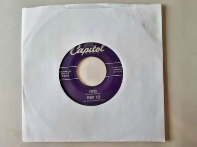 Peggy Lee - Fever/ You don't know 7'' Vinyl US