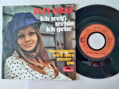 Elfi Graf - Ich weiss, wohin ich gehe 7'' Vinyl Germany