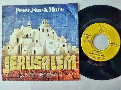 Peter, Sue & Marc - Jerusalem 7'' Vinyl Switzerland