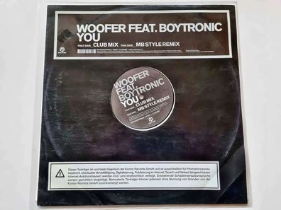 Woofer feat. Boytronic - You 12'' Vinyl Maxi Germany