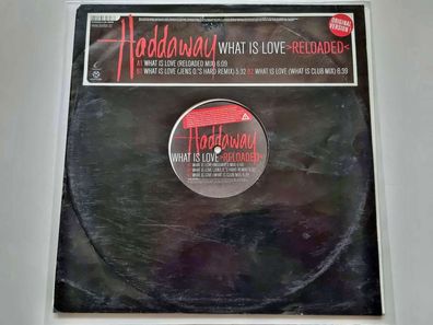 Haddaway - What Is Love (Reloaded) 12'' Vinyl Maxi Germany