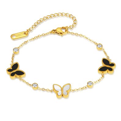 HighGrade Butterfly Stainless Steel Bracelet For Women