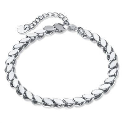 Dignified Hollow Love Bracelet And Stainless Steel Bracelet For Women