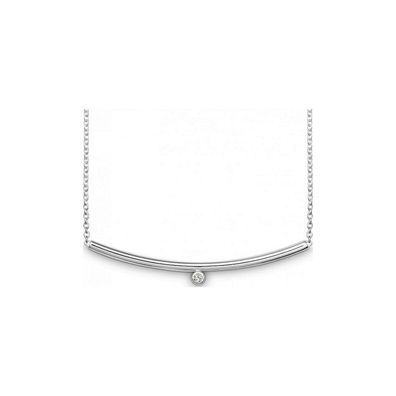 QUINN - Halskette - Damen - Silber 925 - Diamant - Wess. (H) - piqué - 272239