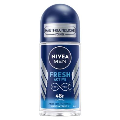 NIVEA Men Deo Roll On Aktive Protect Anti Transpirant Schutz 50ml
