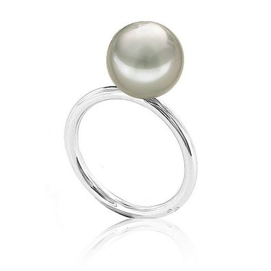 Luna-Pearls - 009.0035 - Ring - Damen - 925er Silber rhodiniert