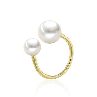 Luna-Pearls - 008.0580 - Ring - Damen - 750 Gelbgold