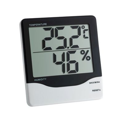 TFA - Digitales Thermo-Hygrometer 30.5002 - schwarz/ weiß