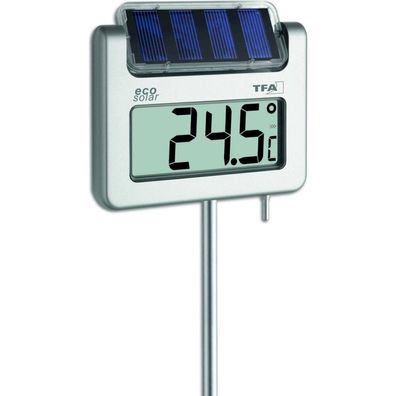 TFA - Digitales Gartenthermometer AVENUE 30.2026 - silber