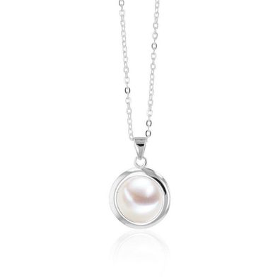 Luna-Pearls - 216.0954 - Collier - Damen - 925er Silber rhodiniert