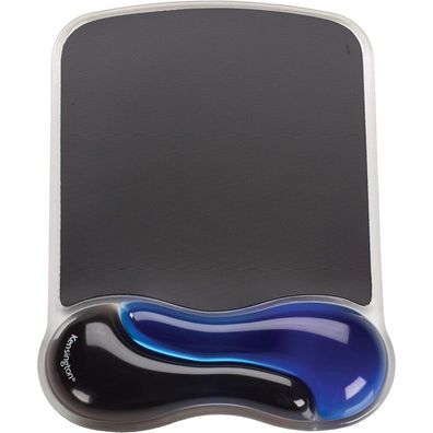 Kensington Mousepad mit Handgelenkauflage Duo Gel schwarz, blau