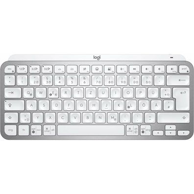 MX Keys Mini (hellgrau/ weiß, DE-Layout)