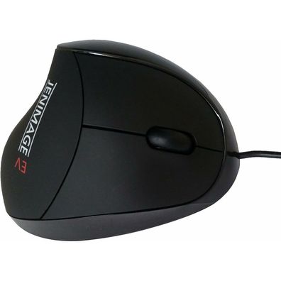 Jenimage EV Vertical Mouse USB Maus ergonomisch kabelgebunden schwarz