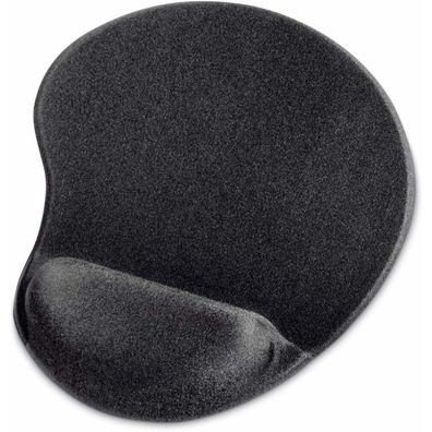 hama Mousepad mit Handgelenkauflage Ergonomic schwarz
