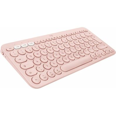 Logitech K380 für Mac Tastatur kabellos rosé