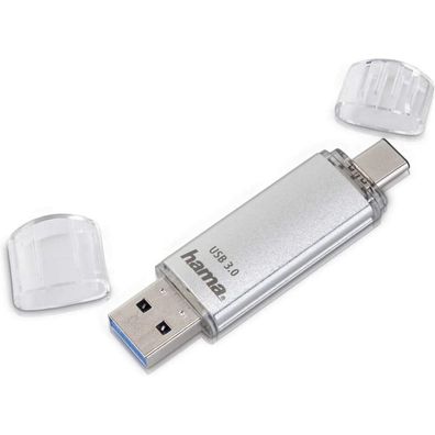 hama USB-Stick C-Laeta silber 32 GB