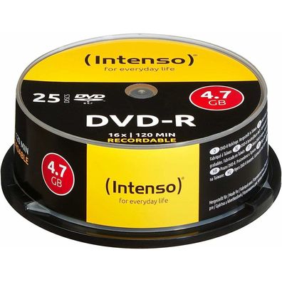 25 Intenso DVD-R 4,7 GB