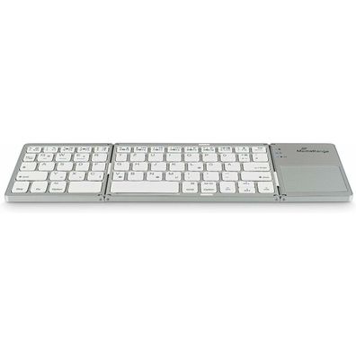 MediaRange MROS133 Tastatur kabellos silber