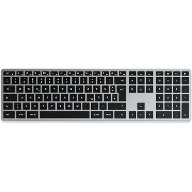 Satechi SLIM X3 Tastatur kabellos grau, silber