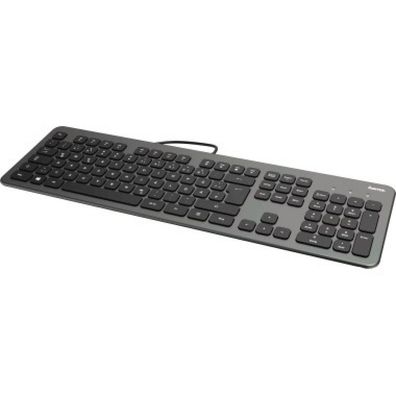 Hama Tastatur KC-700 00182652 anthrazit/ anthrazit/ schwarz