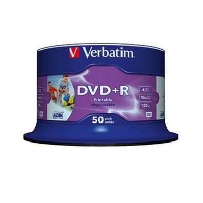 DVD + R 4,7 GB (16fach, 50 Stück)