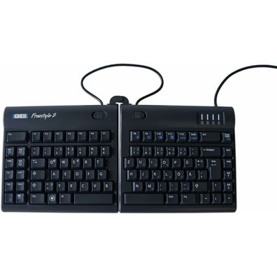 Kinesis Freestyle 2 Tastatur ergonomisch schwarz