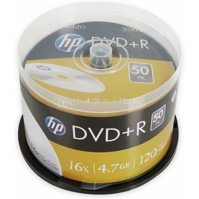 HP DRE00026 DVD + R Rohling 4.7GB 50 St. Spindel