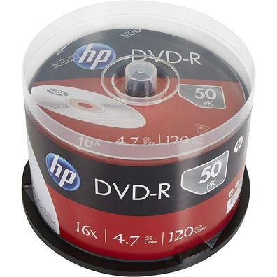 HP DVD-R 4,7 GB (120min) 16x 50-Cake