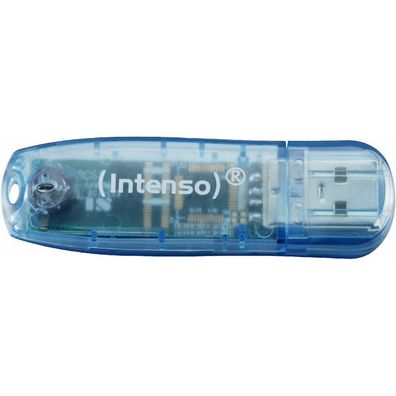Intenso USB-Stick Rainbow Line blau 4 GB