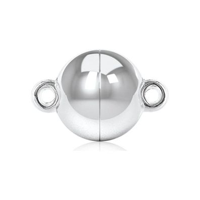 Luna-Pearls Smart-Line Magnetschließe 925 Silber rhod. 10mm - 666.0210
