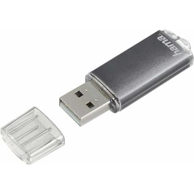 hama USB-Stick Laeta grau 16 GB