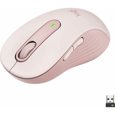 Signature M650 L Wireless (rosa, Größe L, Chromebook zertifiziert)