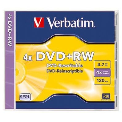 DVD-RW Speichermedium Verbatim 5er Jewel Case