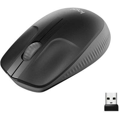 Logitech M190 Full-size wireless Mouse charcoal (910-005905)