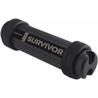 Flash Survivor Stealth 64 GB (schwarz, USB-A 3.2 Gen 1)