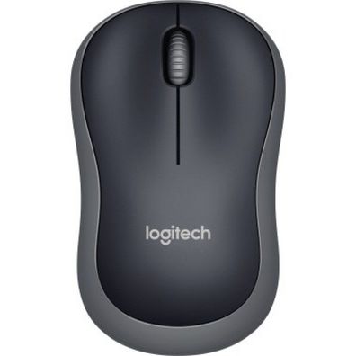 Logitech Logitech Mouse M185 Wireless black grey (910-002238) (910002238)