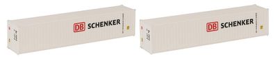 Faller H0 182153 Container 40' Container DB, 2er-Set