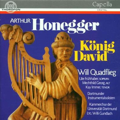Le Roi David (in dt. Spr.): Arthur Honegger (1892-1955) - Thorofon - (CD / Titel: ...