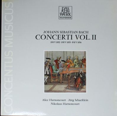 Telefunken 6.42032 AW - Concerti Vol. II BWV 1052 - BWV 1055 - BWV 1056