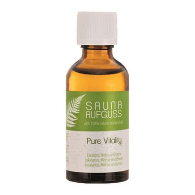 Sauna Aufguss Öl - Pure Vitality, My Senso, 100% natürliche ätherische Öle, 50 ml
