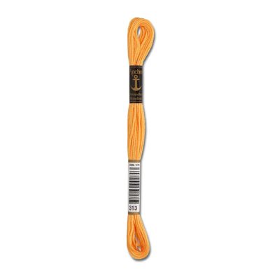 8m Anchor Stickgarn - Farbe 313 - apricot