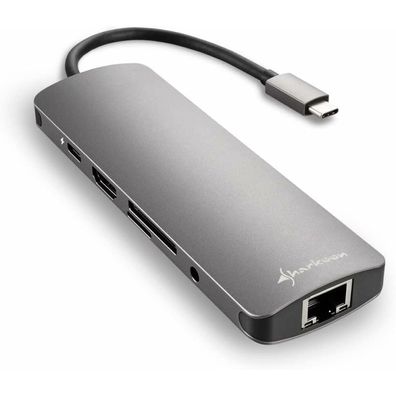 USB 3.0 Type C Combo Adapter (dunkelgrau)
